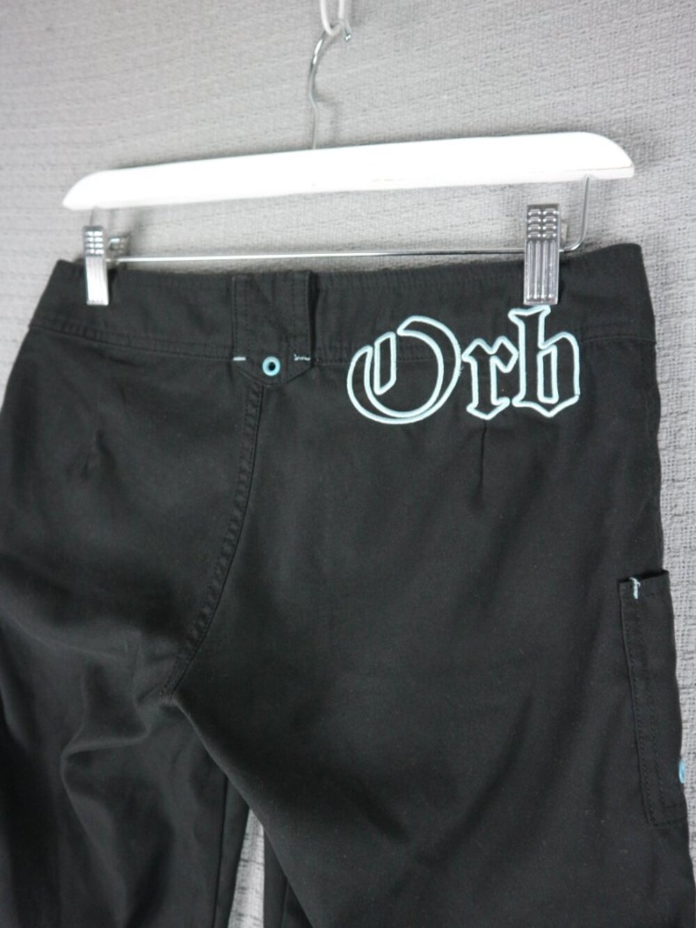 Orb Nylon Capri Y2K Gorpcore Style Pants Size 3 26W Streetwear - Picture 6 of 7